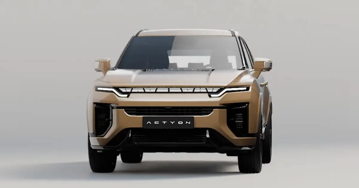 2025 액티언 신형 가격 및 제원 3000만원대 SUV